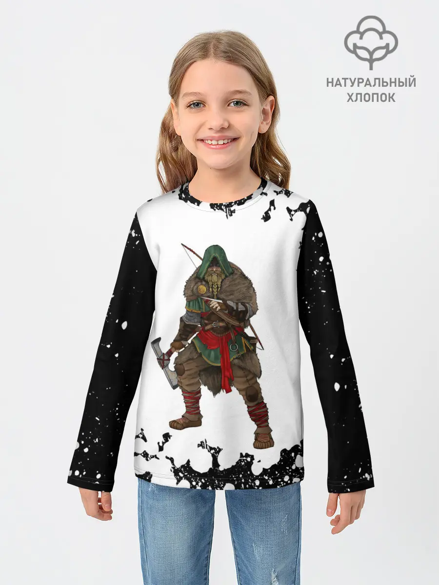 Детский лонгслив / ASSASSINS CREED VALHALLA