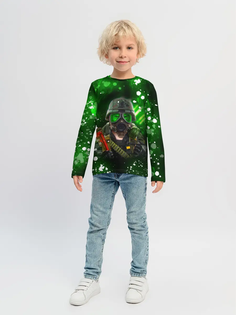 Детский лонгслив / Opposing Force | Адриан Шепард