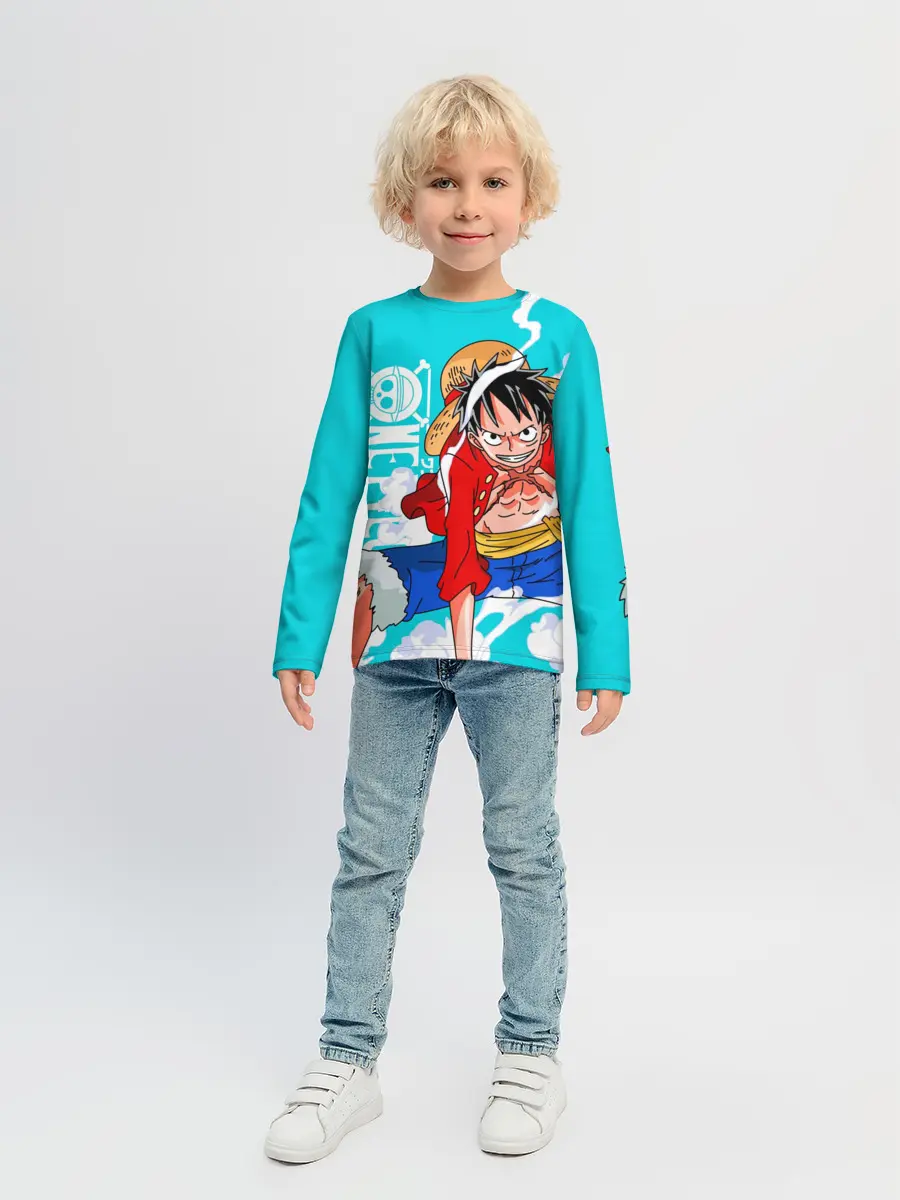 Детский лонгслив / Ван-Пис, Гому Гому но Ми