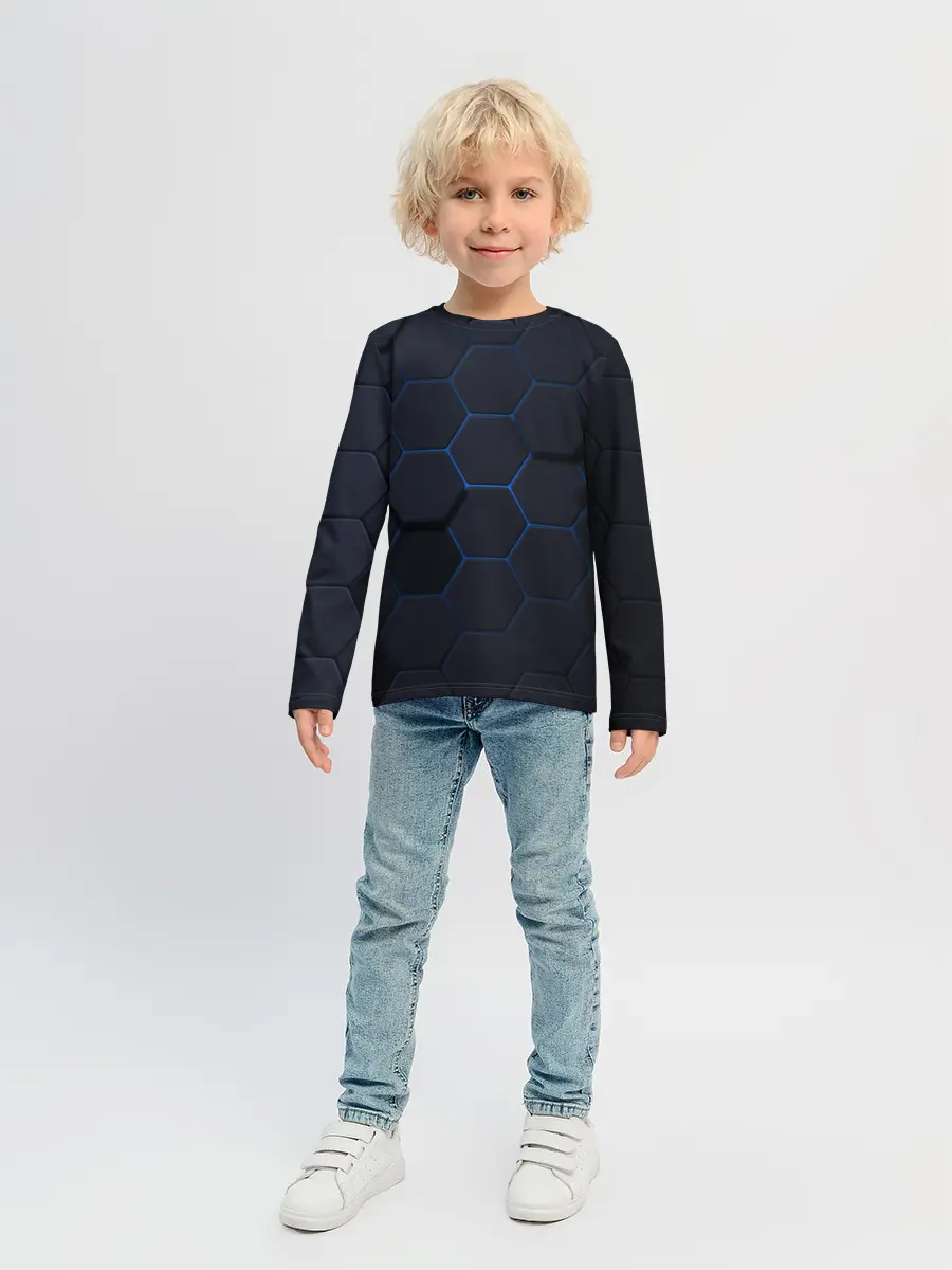 Детский лонгслив / Техносоты