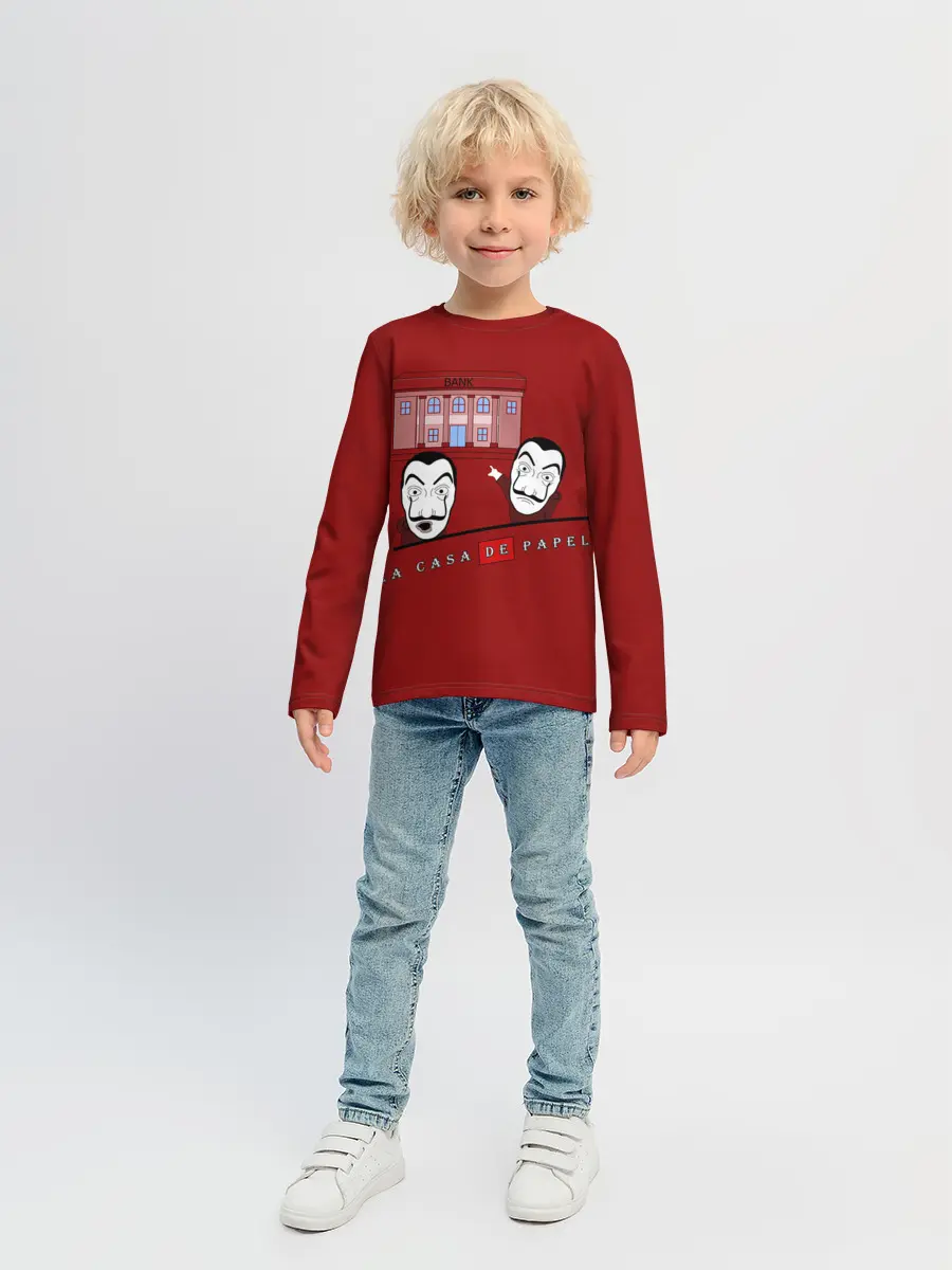 Детский лонгслив / СМОТРИ БАНК | Soyjak