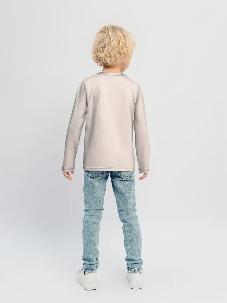 Детский лонгслив / Ангус Янг AC/DC