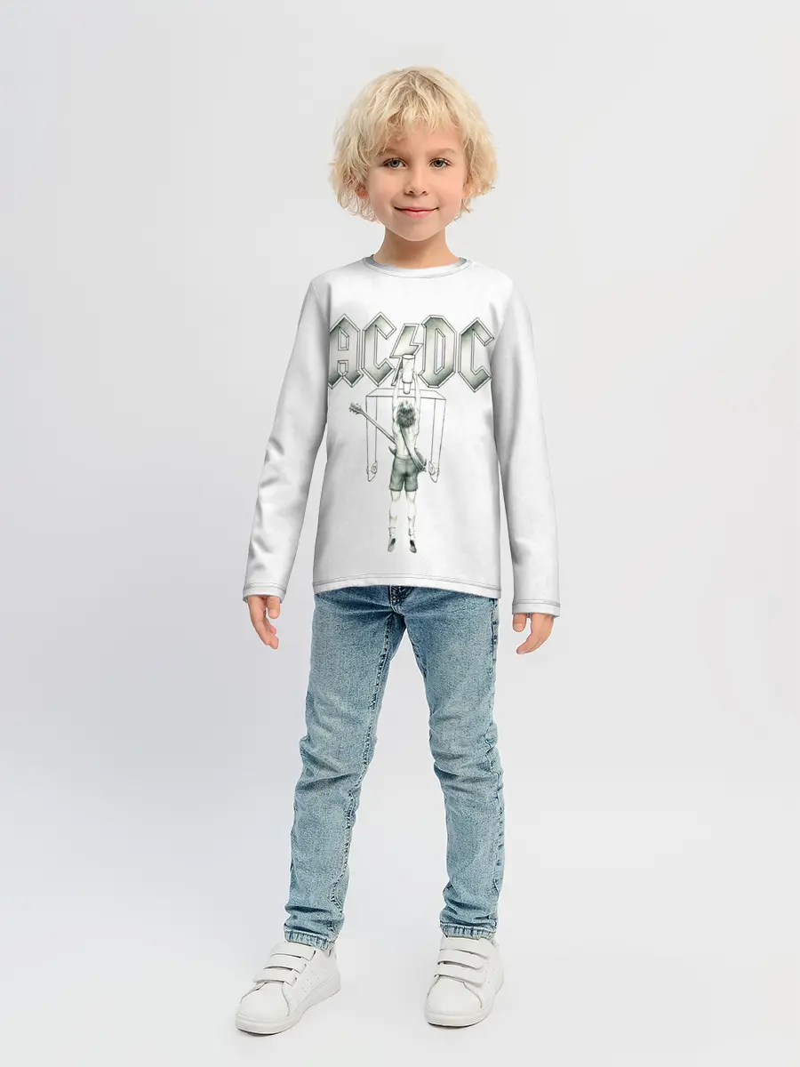 Детский лонгслив / Flick of the Switch AC/DC
