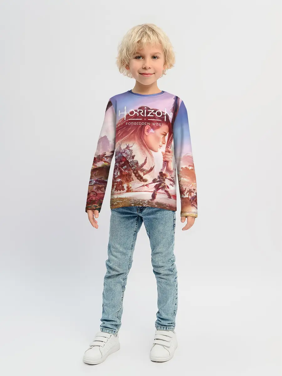 Детский лонгслив / Элой Horizon Forbidden West DE
