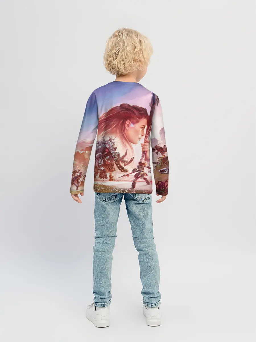 Детский лонгслив / Элой Horizon Forbidden West DE