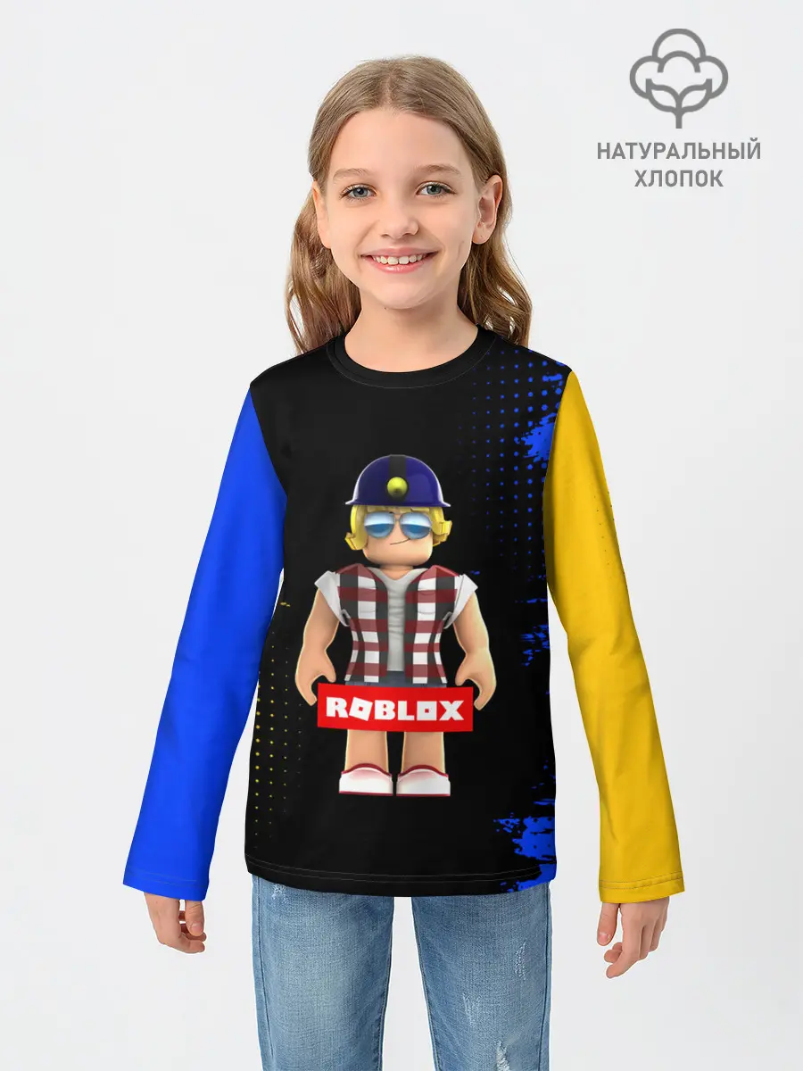 Детский лонгслив / ROBLOX | РОБЛОКС