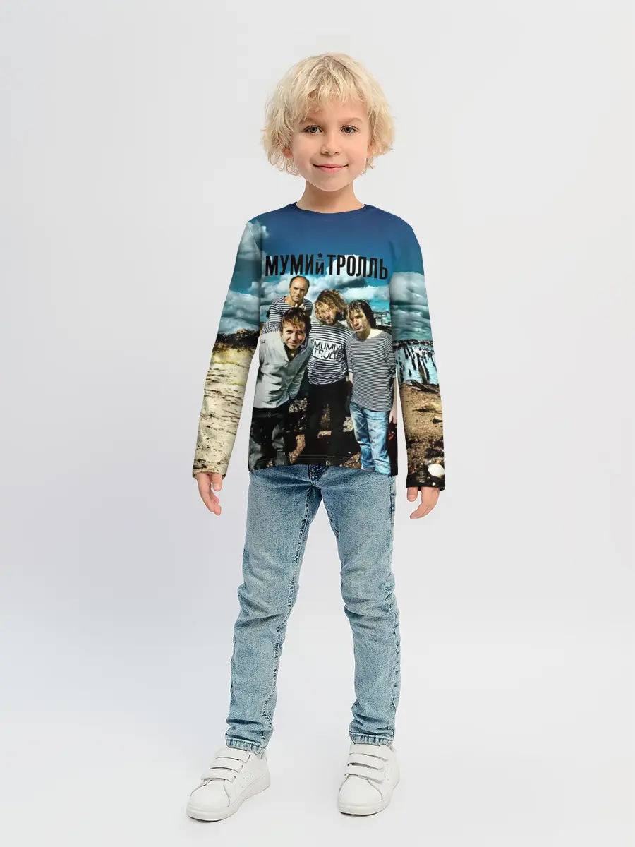 Детский лонгслив / Мумий Тролль Владивосток 2000