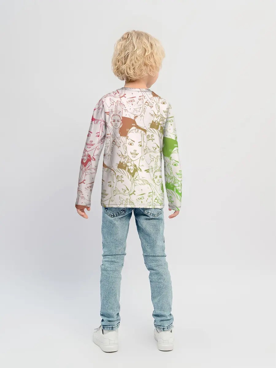 Детский лонгслив / ДОРАКЕН Токийские Мстители