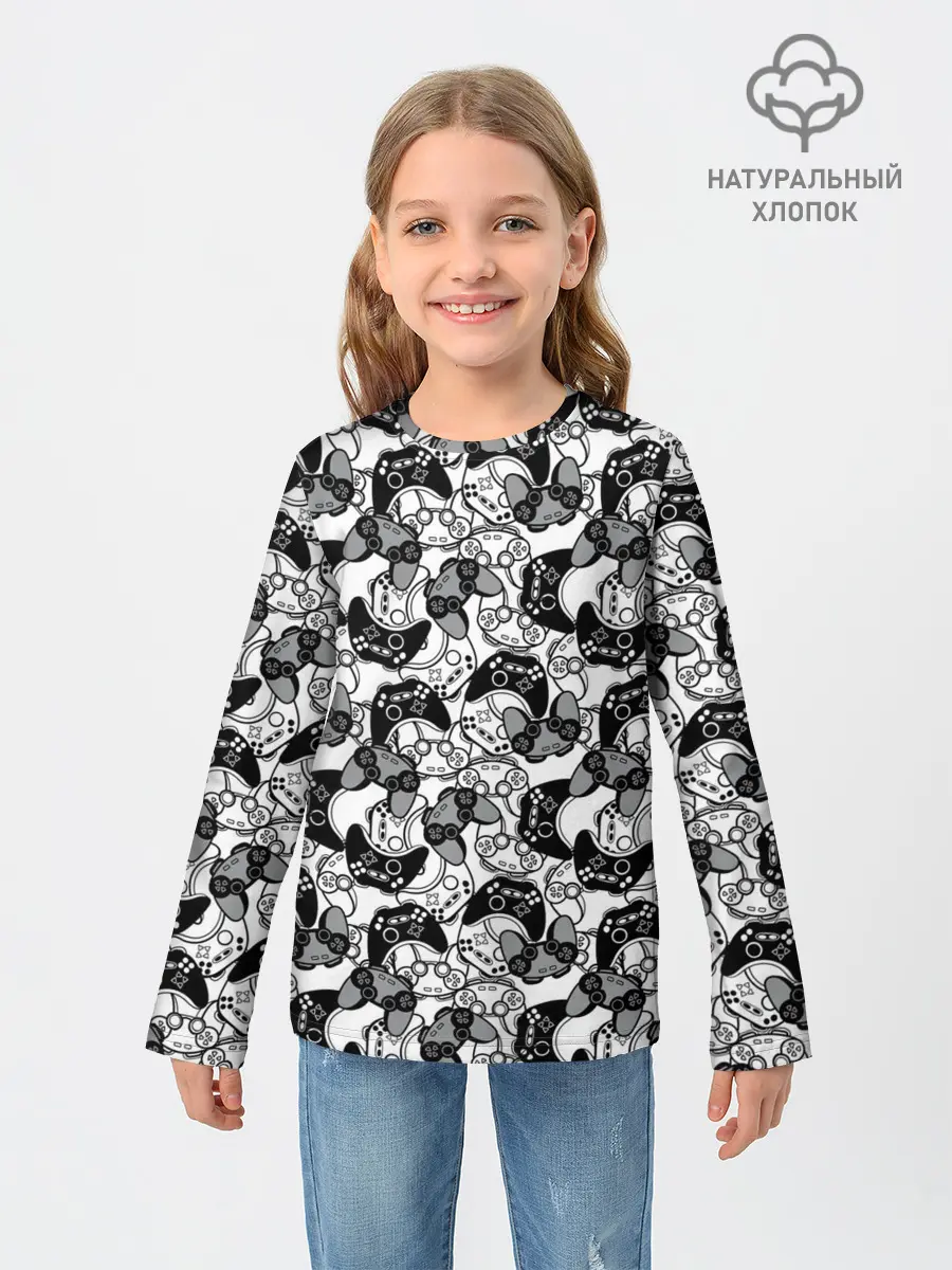 Детский лонгслив / Геймер