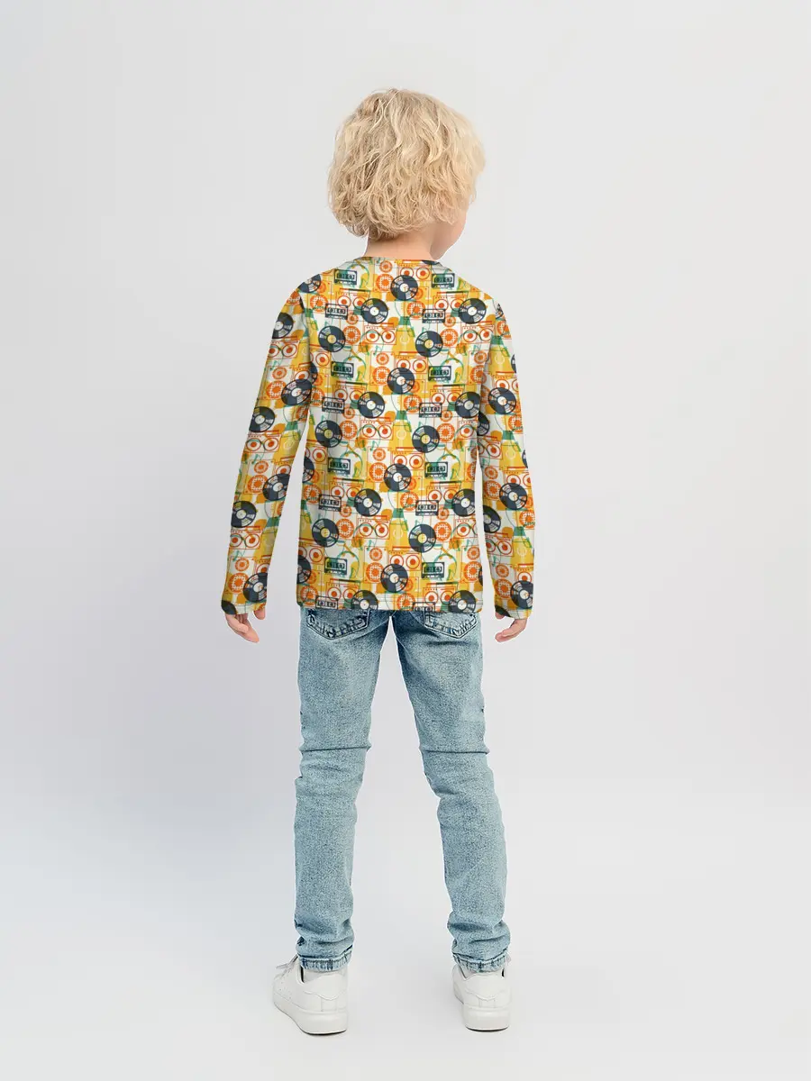 Детский лонгслив / Музыка