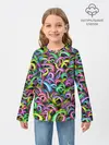 Детский лонгслив / Психоделические щупальца