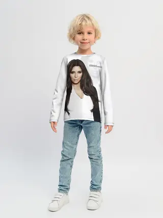 Детский лонгслив / Ким Кардашьян