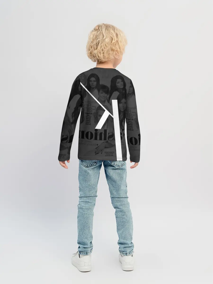 Детский лонгслив / Семейство Кардашьян