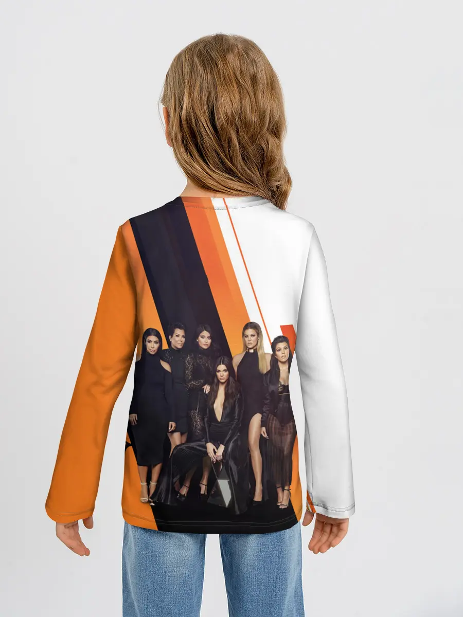 Детский лонгслив / Семейство Кардашьян