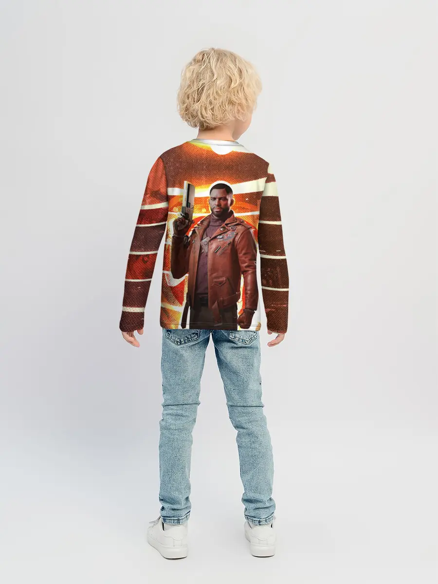 Детский лонгслив / Кольт Ван Deathloop