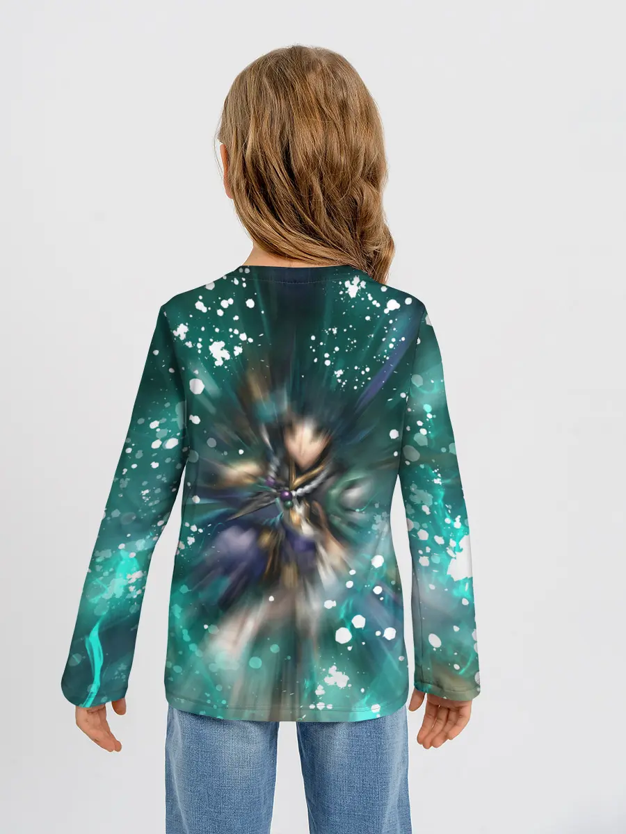 Детский лонгслив / Сяо | Геншин Импакт