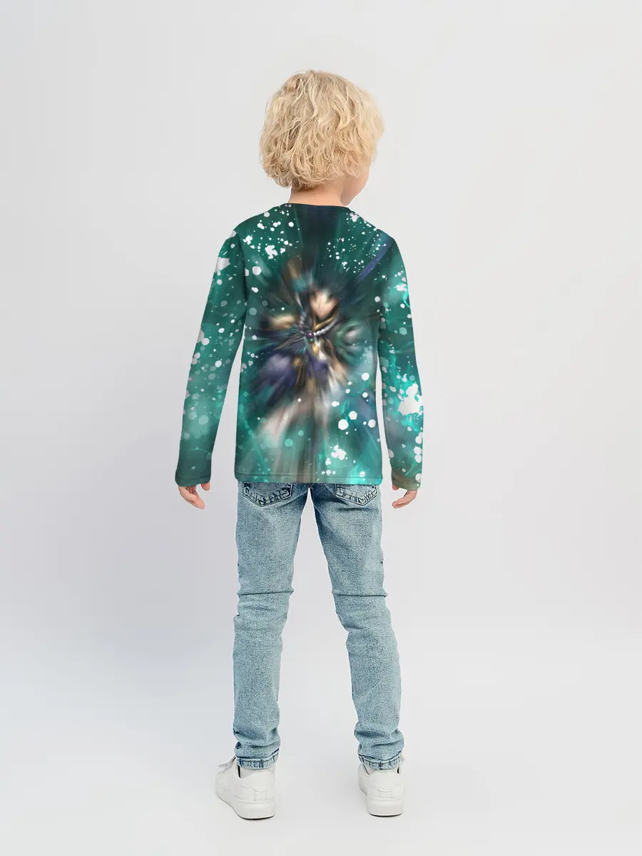 Детский лонгслив / Сяо | Геншин Импакт