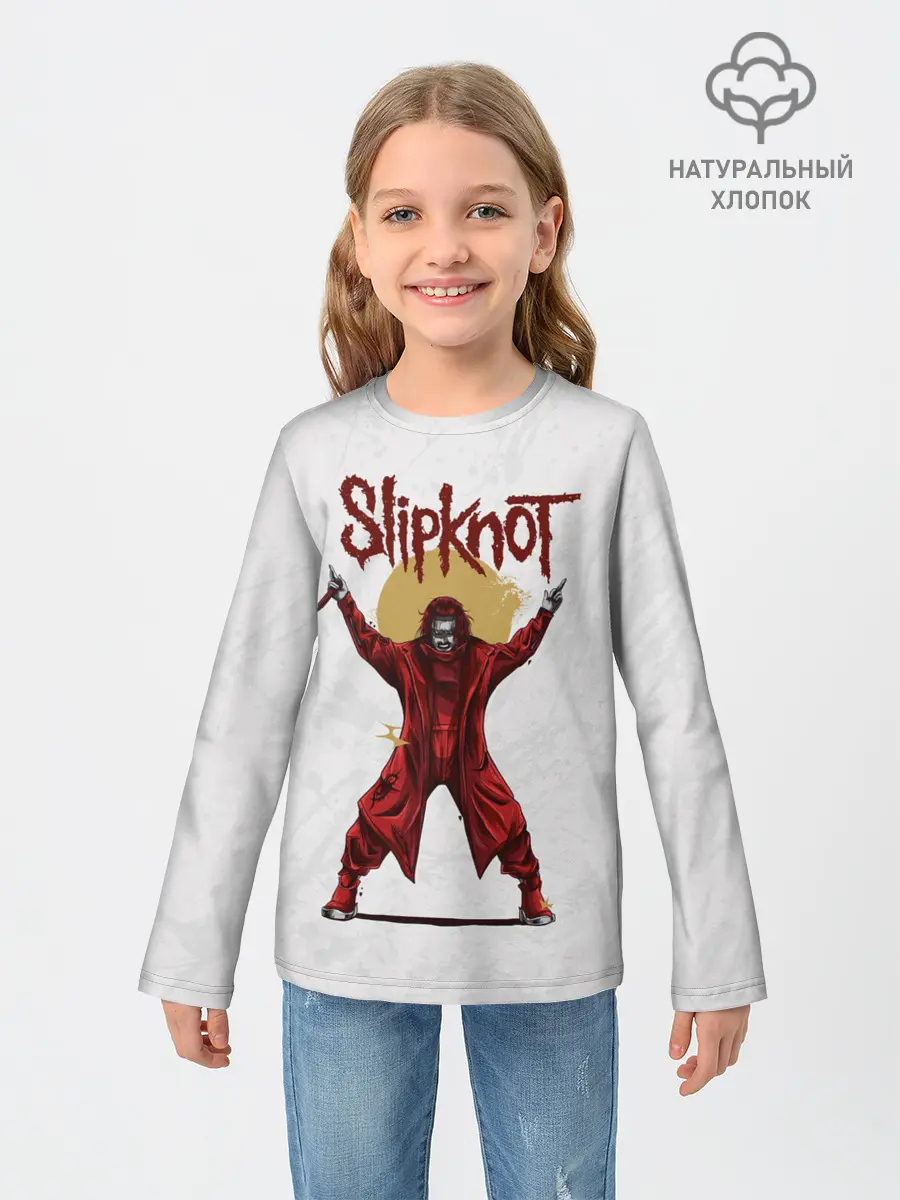 Детский лонгслив / COREY TAYLOR | SLIPKNOT | СЛИПКНОТ
