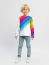 Детский лонгслив / РАДУЖНЫЕ ПОЛОСЫ | RAINBOW