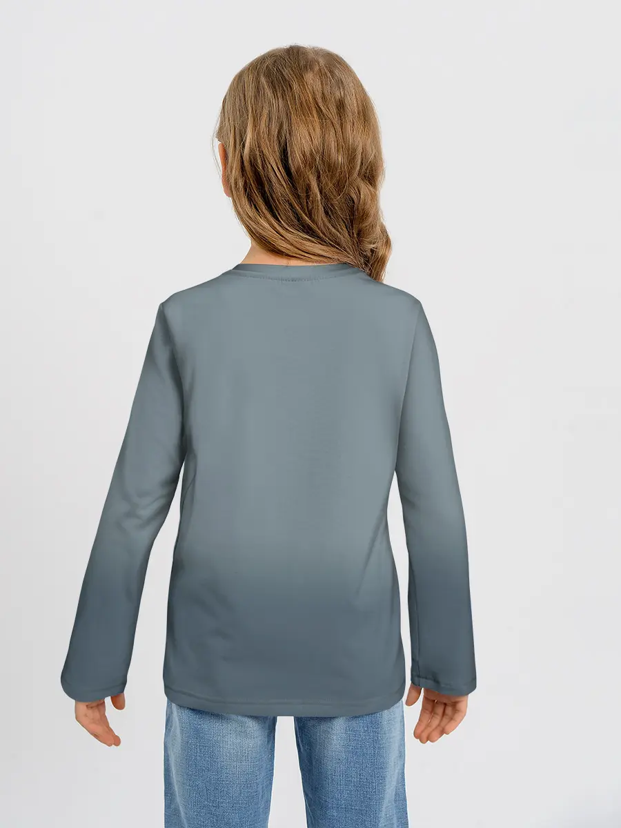 Детский лонгслив / Boss | Space Invaders | Old game