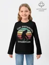 Детский лонгслив / Чемпион социальной дистанции