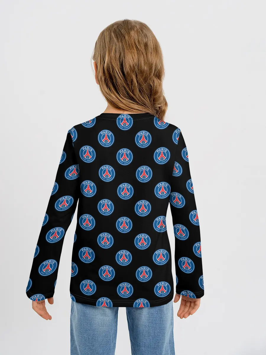 Детский лонгслив / ПСЖ ПАТТЕРН | PSG PATTERN