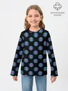 Детский лонгслив / ПСЖ ПАТТЕРН | PSG PATTERN