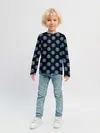 Детский лонгслив / ПСЖ ПАТТЕРН | PSG PATTERN