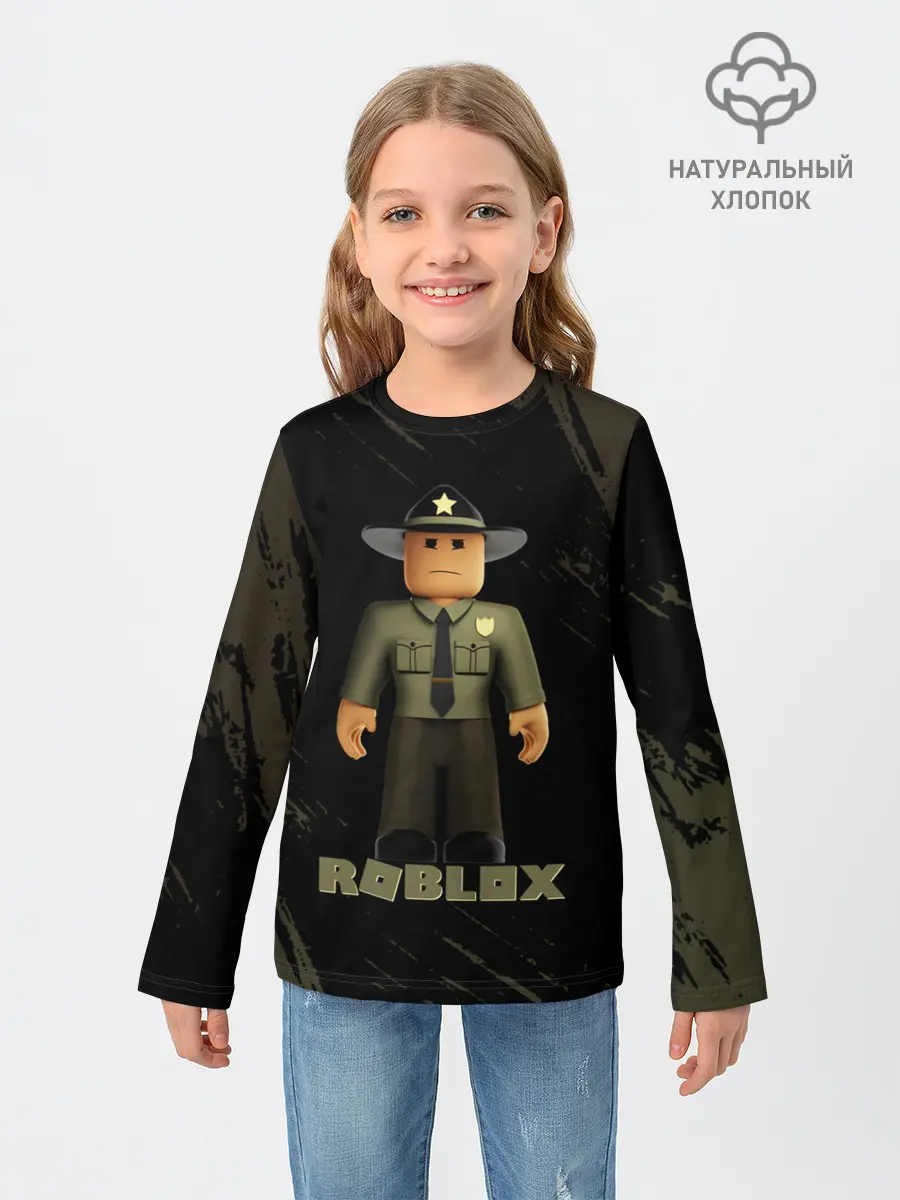 Детский лонгслив / ШЕРИФ | РОБЛОКС