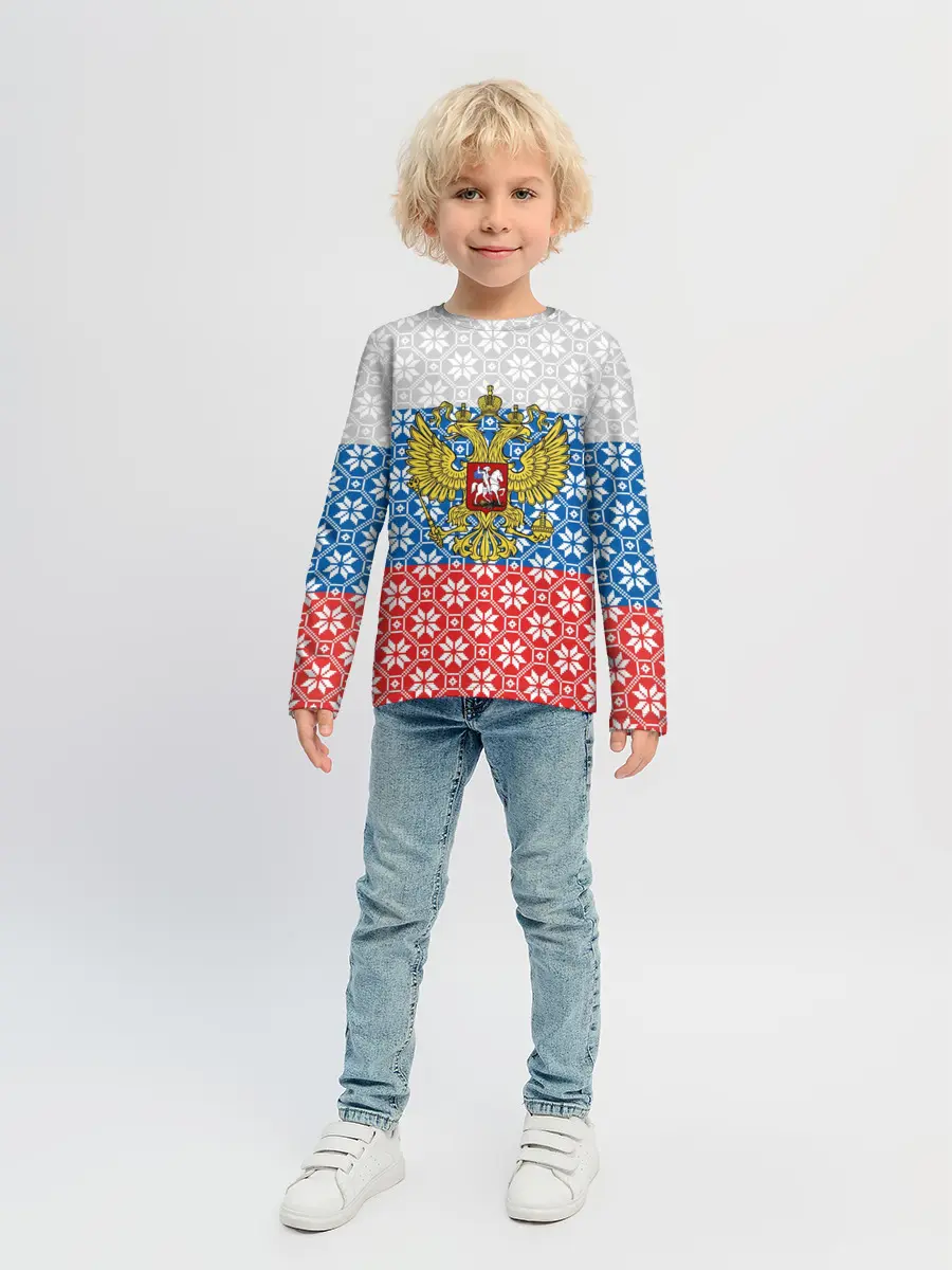 Детский лонгслив / Россия