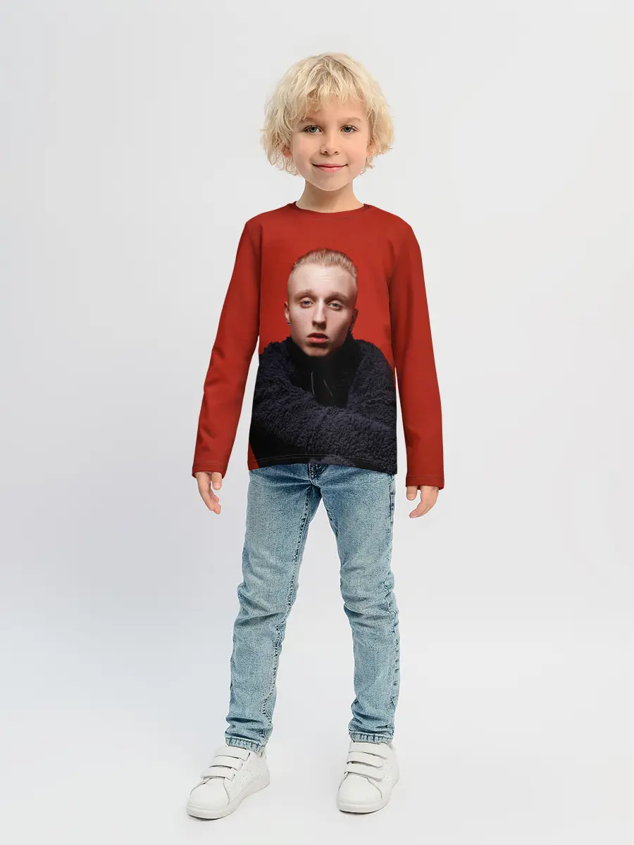Детский лонгслив / Стильный Ти-Фэст