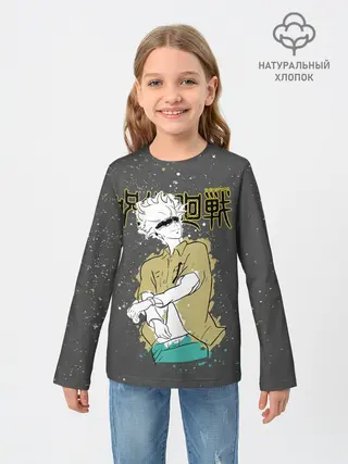 Детский лонгслив / Годжо Сатору Магическая битва