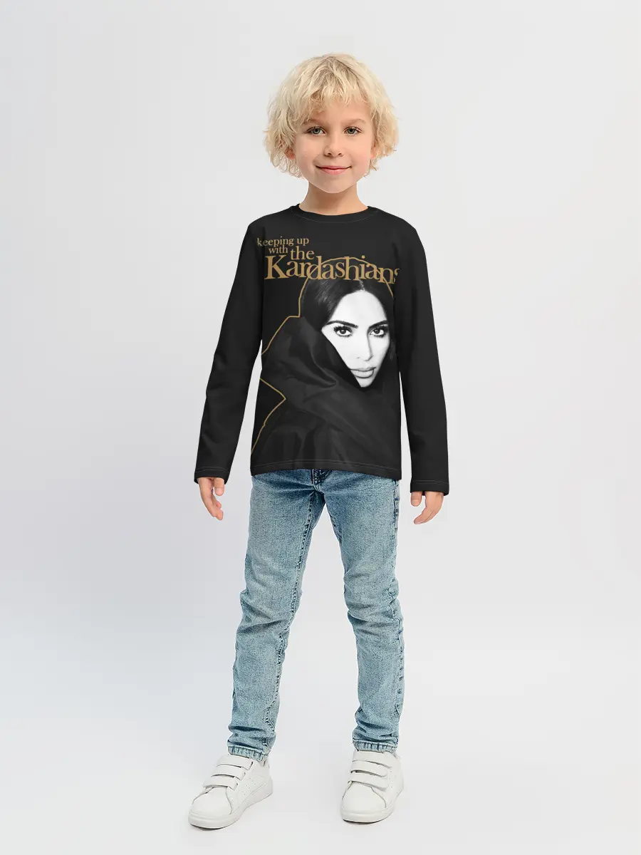 Детский лонгслив / Ким Кардашьян