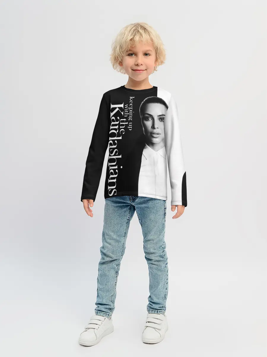 Детский лонгслив / Ким Кардашьян