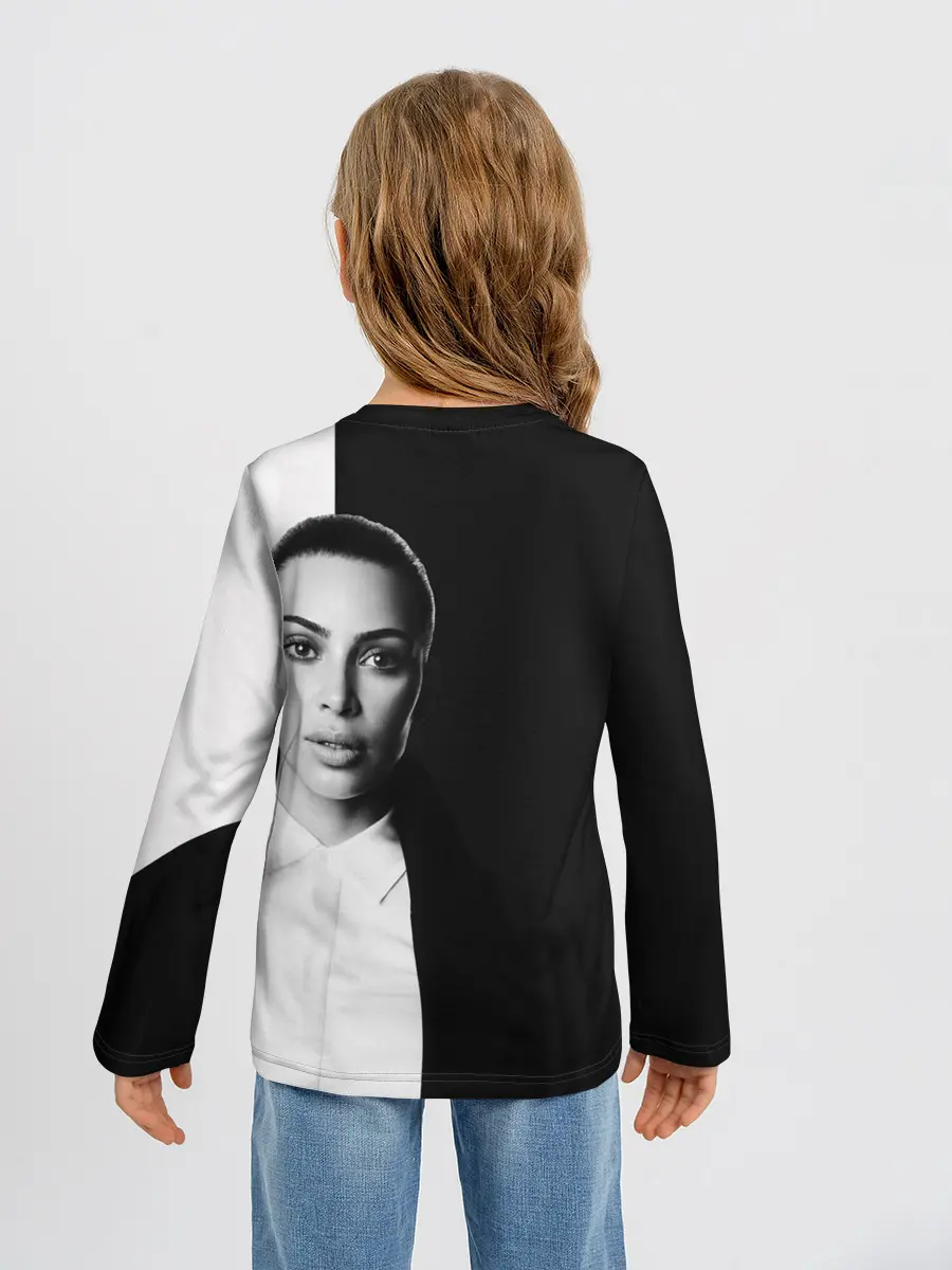 Детский лонгслив / Ким Кардашьян