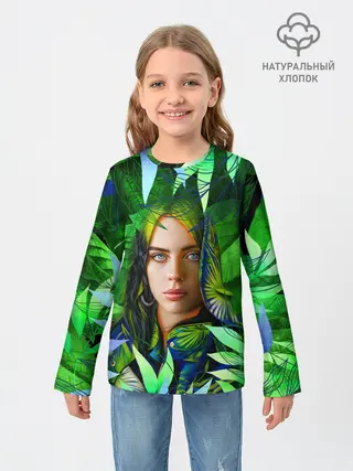 Детский лонгслив / BILLIE EILISH | БИЛЛИ АЙЛИШ