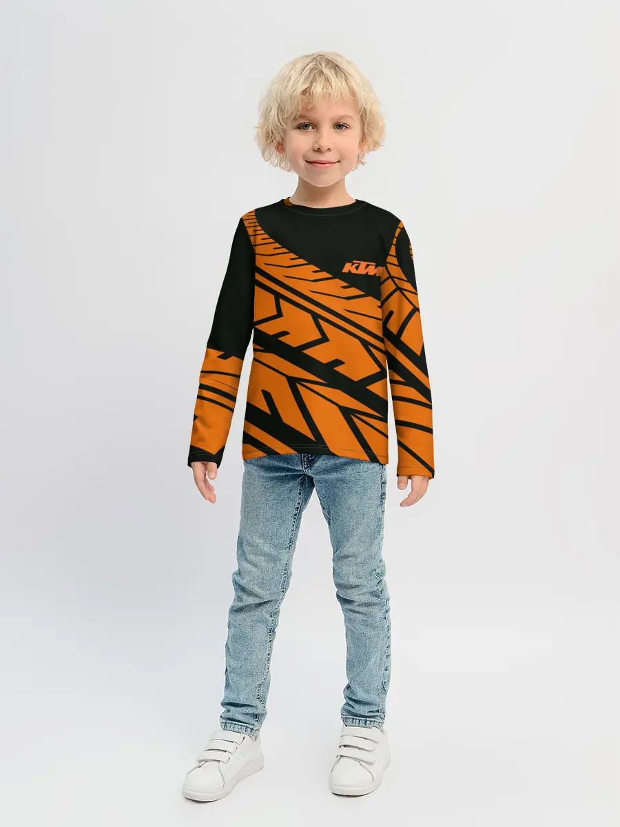 Детский лонгслив / ORANGE KTM | КТМ