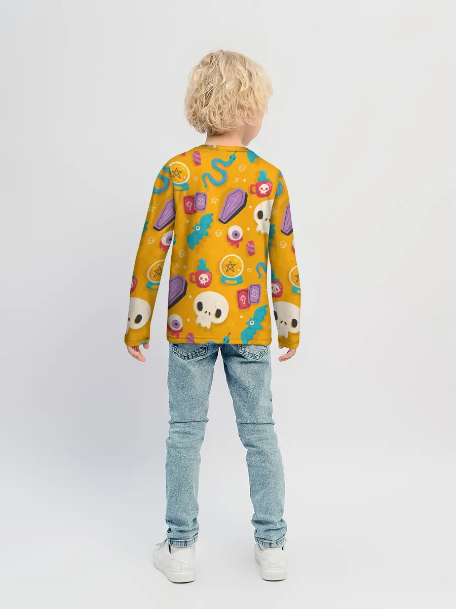 Детский лонгслив / Весенний Хэллоуин