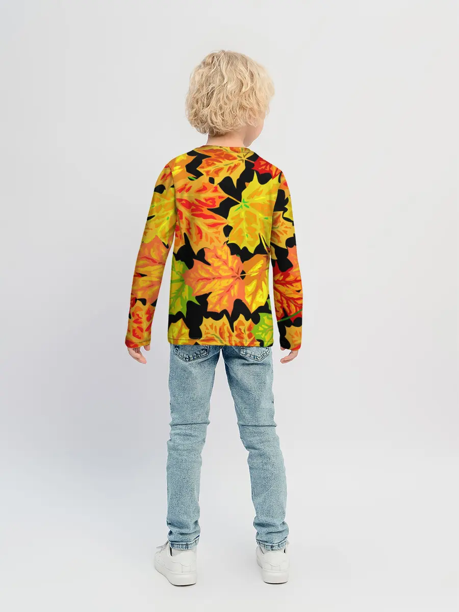 Детский лонгслив / LEAF FALL / AUTUMN
