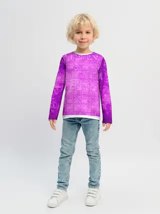 Детский лонгслив / FORTNITE PINK | ФОРТНАЙТ