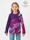 Детский лонгслив / Мощный градиент