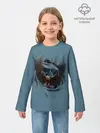 Детский лонгслив / ОРЕЛ СКВОЗЬ ТКАНЬ
