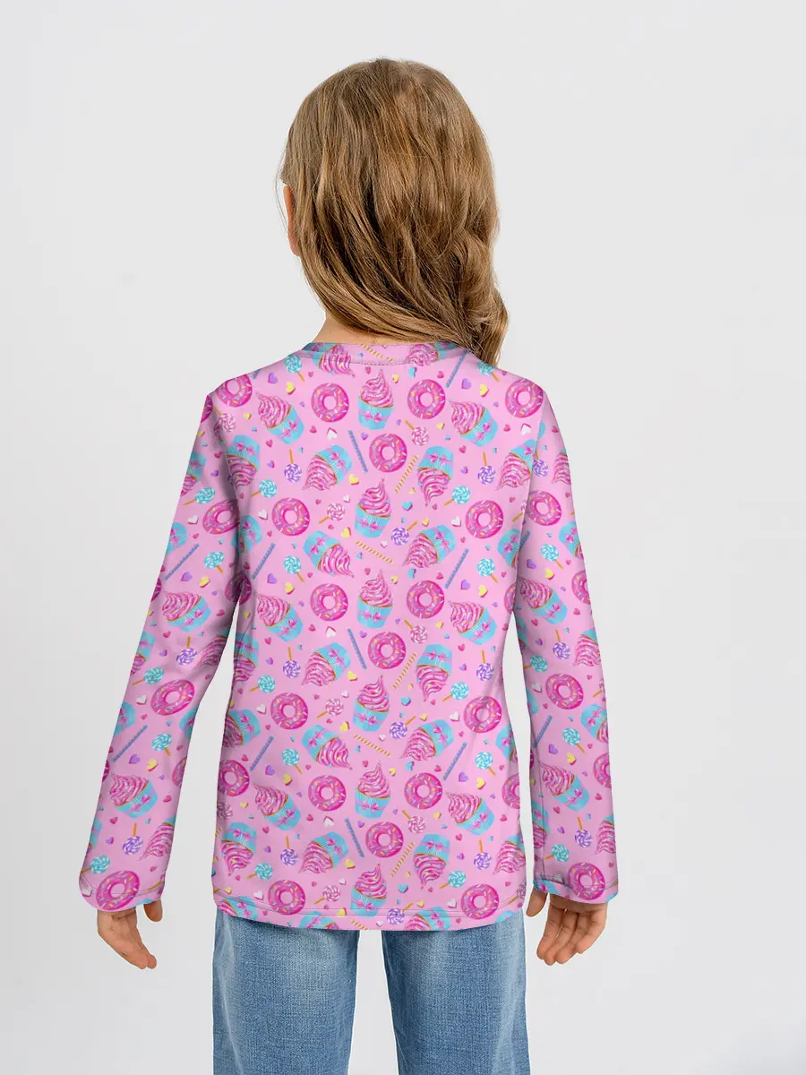 Детский лонгслив / Сласти