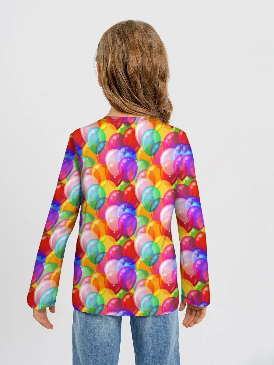 Детский лонгслив / Воздушные Шары