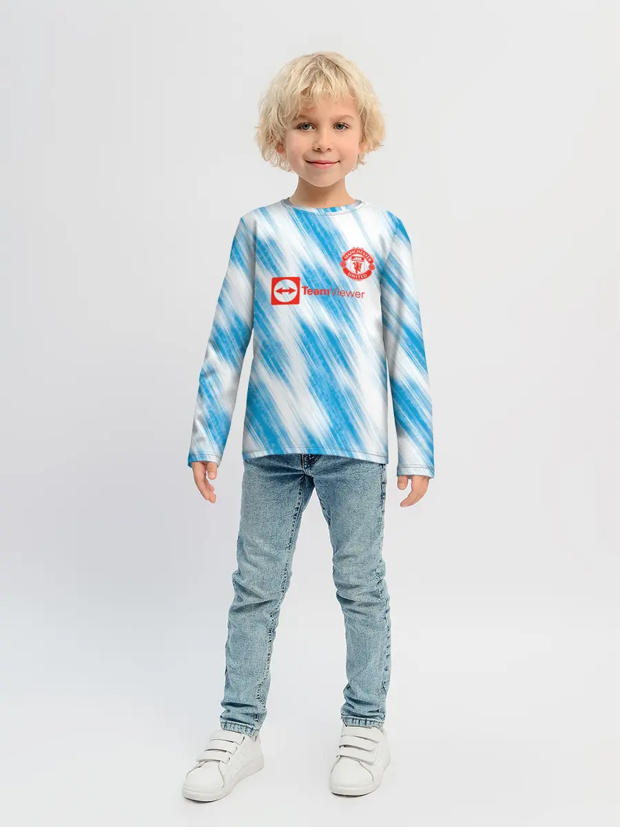 Детский лонгслив / Гостевая Сезон 21-22 | Ronaldo