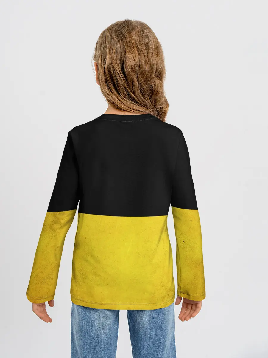 Детский лонгслив / Smile yin and yang