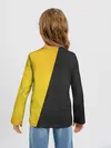 Детский лонгслив / Yellow and Black Emoji