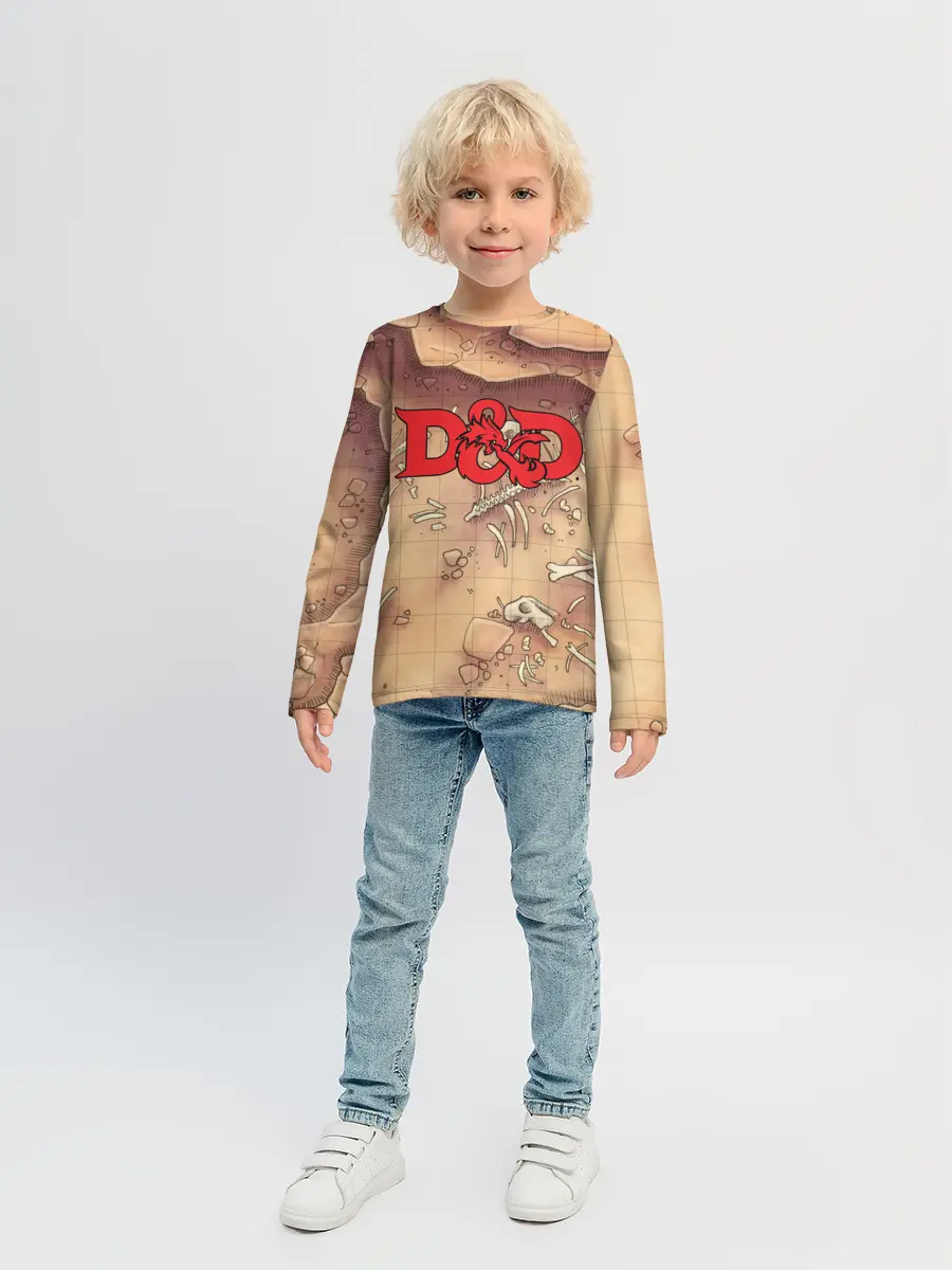 Детский лонгслив / Dungeons and Dragons | D&D