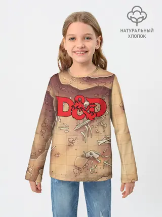 Детский лонгслив / Dungeons and Dragons | D&D