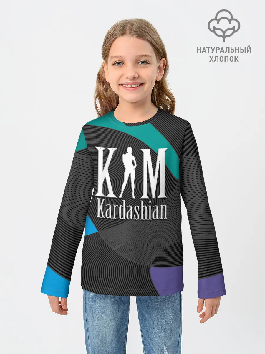 Детский лонгслив / Ким Кардашьян